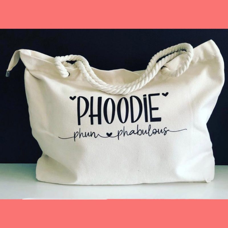 Personalised Canvas Tote